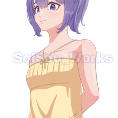 ポニテの女の子