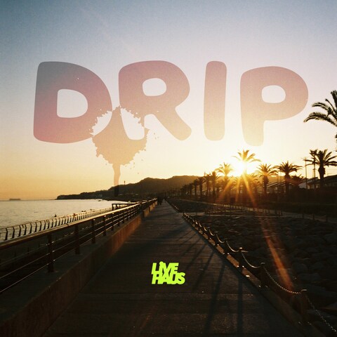 "DRIP"イベントロゴ、フライヤーデザイン