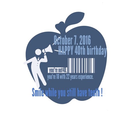 誕生日オリジナルグッズデザイン