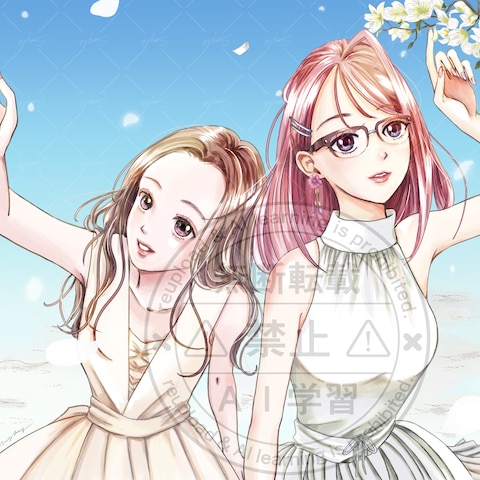 歌ってみた動画イラスト