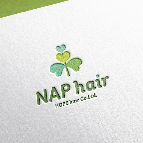 Nap hair様のロゴ