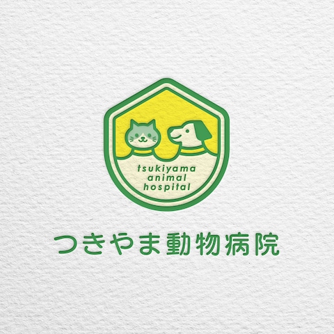 つきやま動物病院【ロゴ】