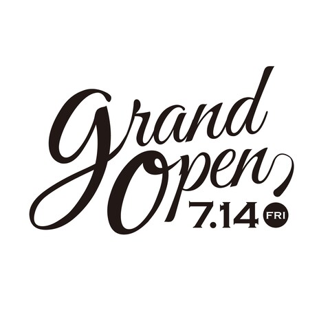 商業施設オープンロゴ