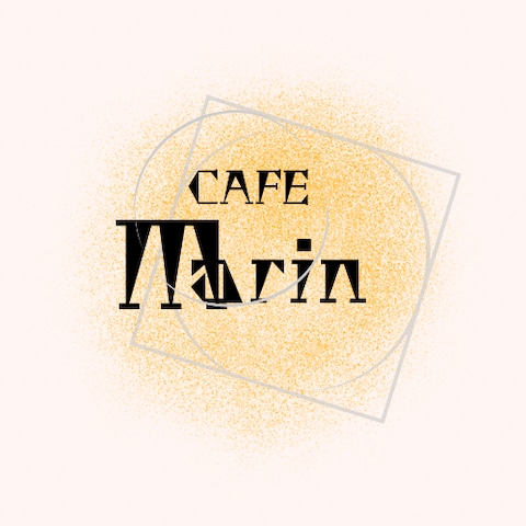 仮想のカフェでロゴデザイン