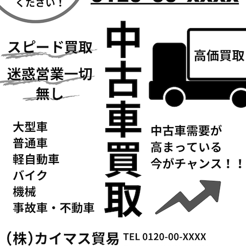 FAX DM 作成例