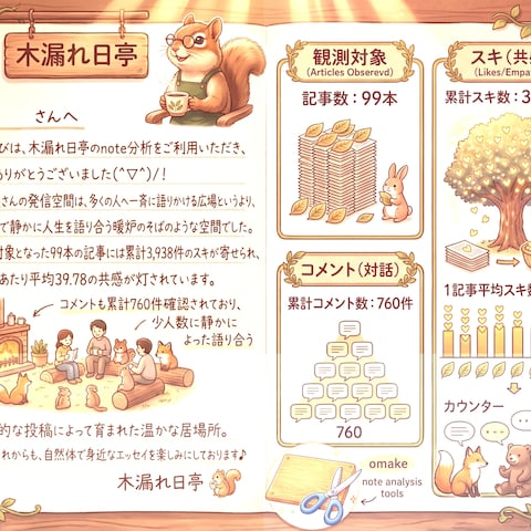 note魅力分析レポート制作例