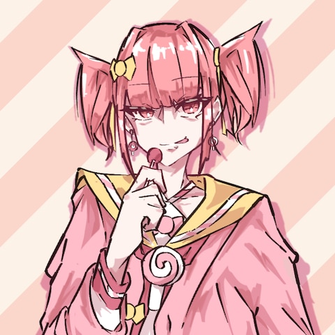 オリジナルキャラクター(自作VRCアバター)イラスト