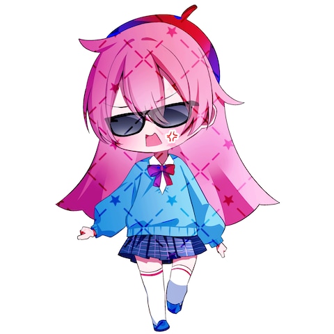 無償依頼にてデフォルメイラスト
