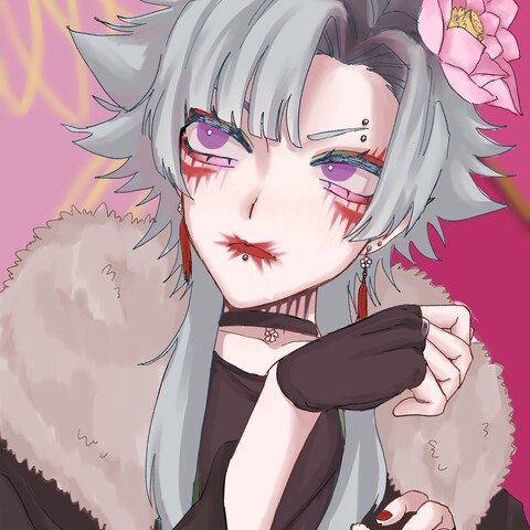 創作活動でのイラスト
