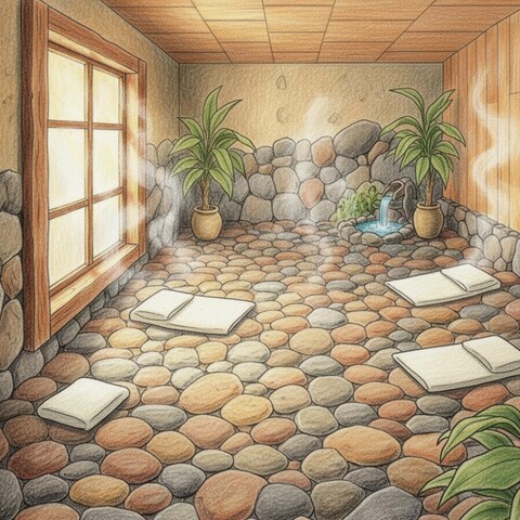 癒し系：温浴体験の記事サンプル