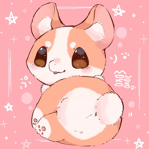 動物簡単イラストアイコン❁⃘*.ﾟ