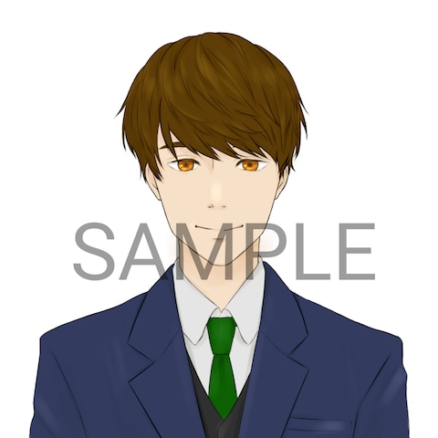 爽やかな男性