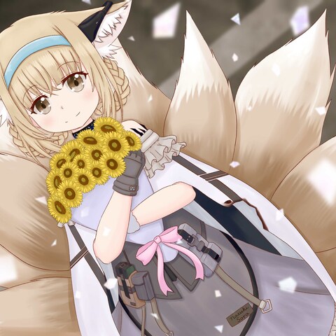 二次創作、一枚絵サンプル