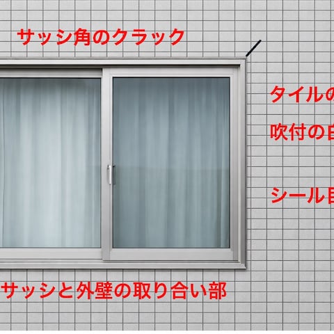 　　　　外壁の劣化