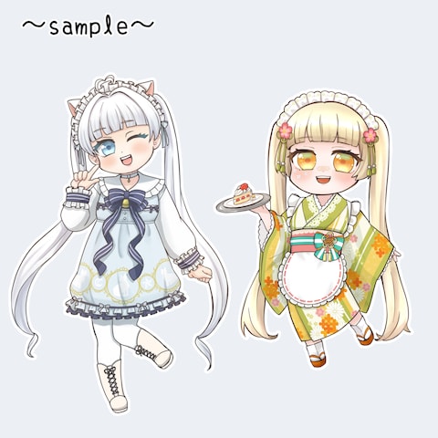 ミニキャライラストサンプル