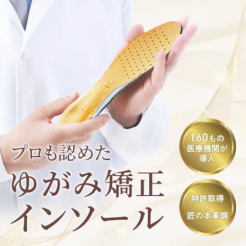 高級インソールのSNS広告バナー