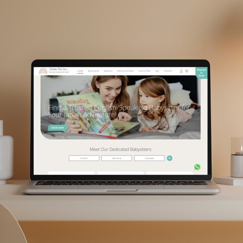 ベビーシッターマッチングサイト（海外ユーザー向け）