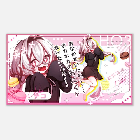 TRPGキャラクターイラスト&ディスプレイ