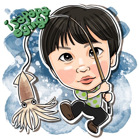 釣りアイコン作成