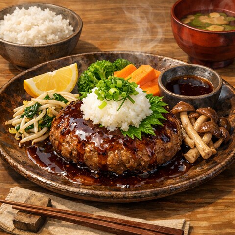 和風ハンバーグ