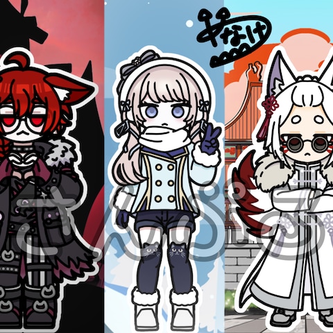 リアルグッズ用イラスト