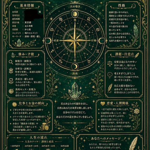 あなたの運命鑑定レポート