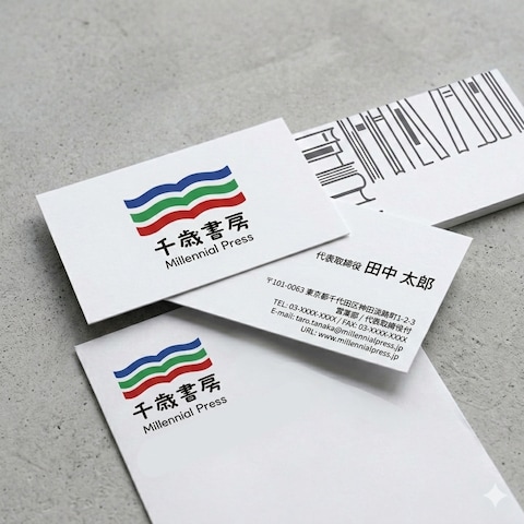 出版社ロゴデザイン
