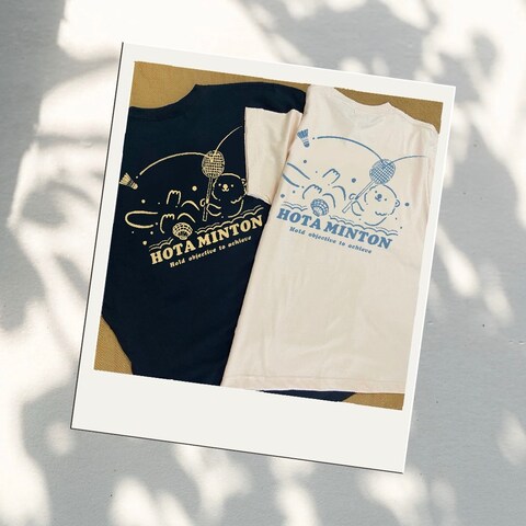 バドミントンサークルのグループTシャツ