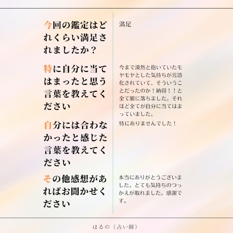他サイトでのご相談者様の口コミ