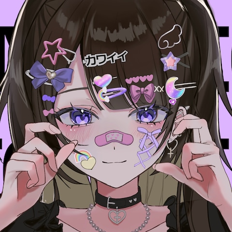 歌ってみたサムネイルイラスト