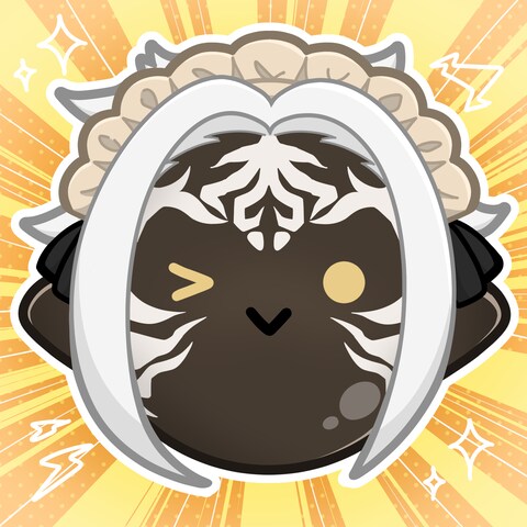 スイカゲーム風キャラクターイラスト　ななこ様
