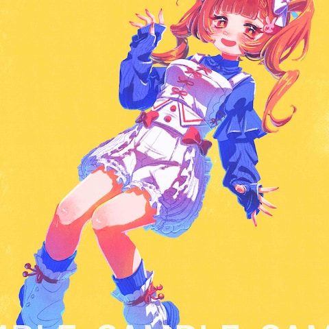 他サイトで頂いたご依頼絵