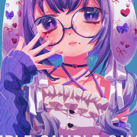 他サイトで頂いたご依頼絵
