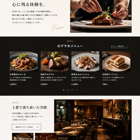 高級レストラン