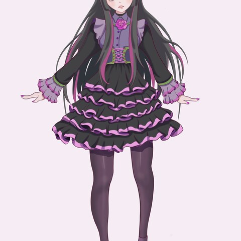 立ち絵の女の子