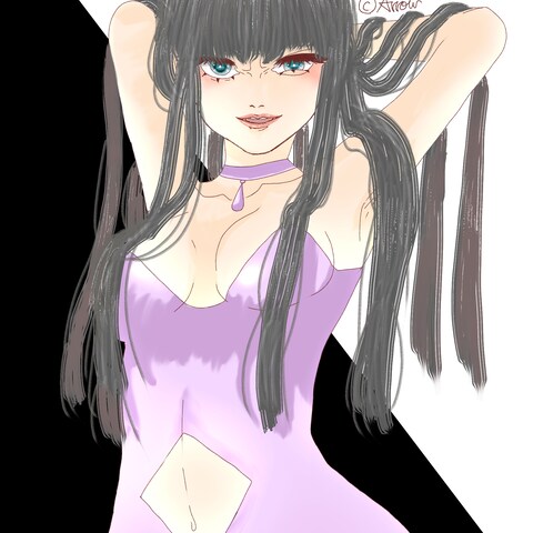 なにかの歌のイメージイラスト