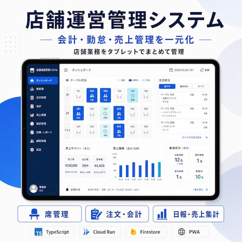 店舗運営管理システム