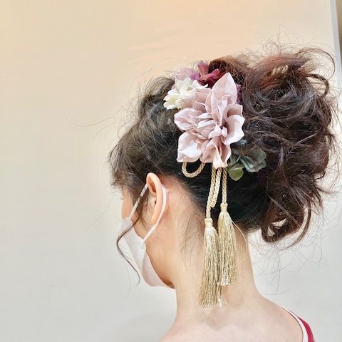 結婚式お呼ばれヘアセット
