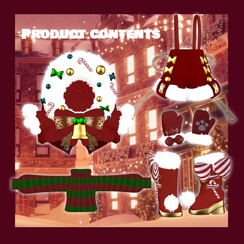 メタバース専用クリスマス衣装製作