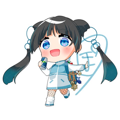 自主制作・ちびキャラ(キャラクターデザイン込)