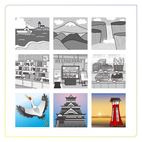 WEB用アイコンと教材イラスト