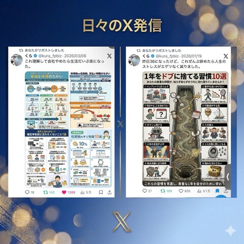 X運用における発信事例②