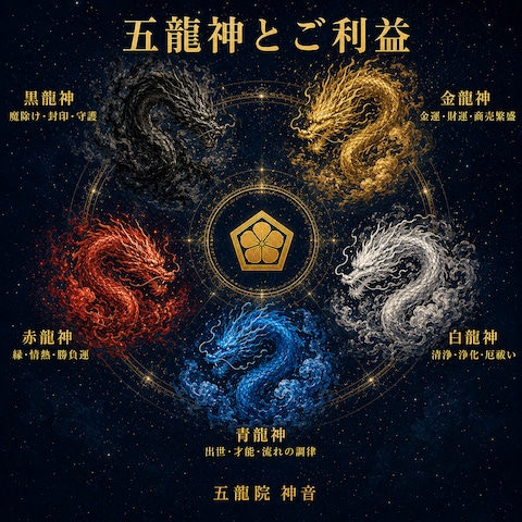 五龍神とご利益のすべて