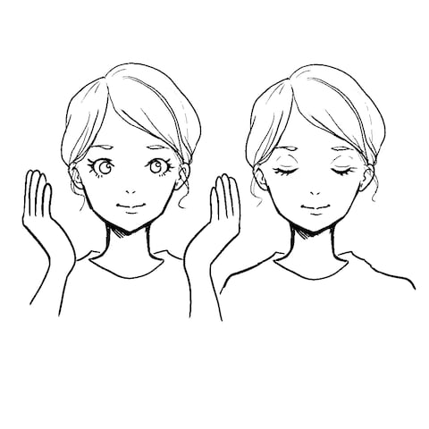美容系記事のイラストコンペに応募したイラスト