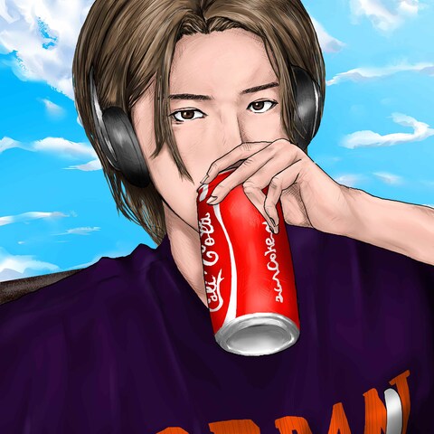 ツイッターアイコン制作例２