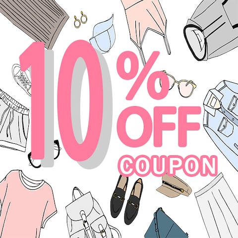 10％OFFクーポンバナー