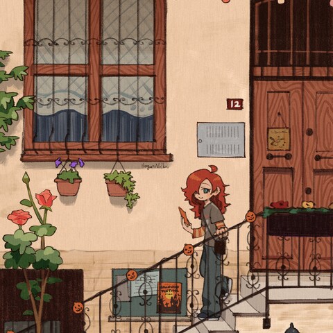 キャラクター+背景