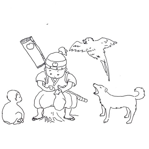 個人用パンフレットイラスト