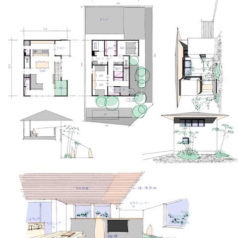 ２階建間取提案