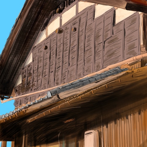 田舎の建物